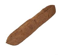 Replacement Liner Trough for Hanging Baskets Natural Coconut Fiber Half Moon Wall Mounted Coco Liner for Flower Planters (48 inches)