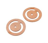 Replacement Lower Valve Leather 2Pcs for Pitcher Spout Hand Press Pump Compatible with Different Pitcher Pump Types