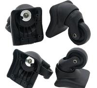 Replacement Luggage Wheel Repair Suitcase Bag Parts Spinner Wheels Casters for Travel Customs Box W044 (A SET 4PCS)