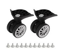 Replacement Luggage Wheels, 360 Wheel Replacement Luggage Travel Suitcase Wheels, One Pair Suitcase Wheel Repair Replace Luggage Wheels