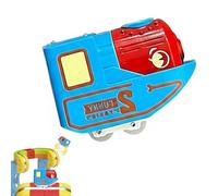 Replacement Magnetic Electric Train Cars for klick Rail, Rechargeable Toy Trains for klick Rail Electric TrainSet, Trains for Flexible Race Tracks, Add-On Accessory for Kids Train Track Sets