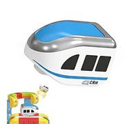 Replacement Magnetic Electric Train Cars for klick Rail, Rechargeable Toy Trains for klick Rail Electric TrainSet, Trains for Flexible Race Tracks, Add-On Accessory for Kids Train Track Sets