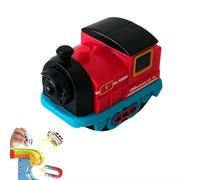 Replacement Magnetic Electric Train for klick Rail,Rechargeable 3D Infinity Track Train Head for Flexible Race Tracks,Trains Track Set Add-On Accessory,Cannot Operate Alone