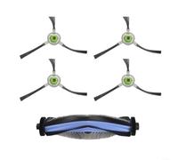 Replacement Main Brush and Side Brushes for Lefant For M3 Robot Vacuum to Assist in Pet Hair and Dust Collection on Multiple Surfaces