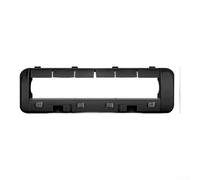 Replacement Main Brush Cover for Dreame for x30 X30PRO S10 Robotic Vacuum - Heavy Duty Plastic Housing to Protect Roller Brush from Tangles Debris Black(H)