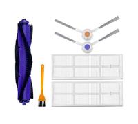Replacement Main Brush Side Brush Hepa Filter Mop Pad Compatible with Narwal J3 Robot Vacuum Cleaner Accessories (Set A)