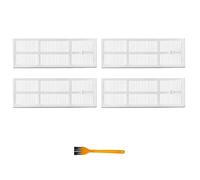 Replacement Main Brush Side Brush Hepa Filter Mop Pad Compatible with Narwal J3 Robot Vacuum Cleaner Accessories (4 Filter)