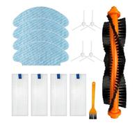 Replacement Main Brush, Side Brushes, Filters & Mop Pads Kit for Tefal Robot Vacuums - Compatible with X-Plorer Serie 20/40/50, Explorer Serie 20/40/50, Smart Force, Essential, Aqua, iSweep X3