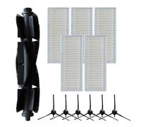 Replacement Main Roller Brush, Side Brushes and Filters for X-Plorer S135 S140+ RR91C5WH Robot Vacuum, 12-Piece Cleaning Accessory Kit with HEPA Filter