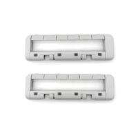 Replacement Main Rubber Brush Cover, Compatible for Dreame L10 L10s Ultra L10 Prime, Compatible for MIJIA Robot Vacuum Mop X10 Plus X20 Plus, Anti-Tangle Roller Lid(2pcs)