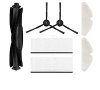 Replacement Main Side Brush Hepa Filter Mop Cloths Dust Bag Compatible with Uoni V980 Plus/Proscenic M7 Pro/Uoni Lenovo T1 Pro Vacuum Cleaner (Set K)