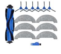 Replacement Main Side Brush Hepa Filter Mop Cloths Rag Compatible with Venga VG RVC 3000 3001 Robot Vacuum Cleaner Accessory (Set N)