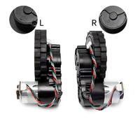 Replacement Main Wheel for iHome AutoVac Nova S1/S1 Pro/V9 Robot Vacuum, Durable Plastic Left or Right Side, Quiet Operation, Easy Install for Hardwood Floors and Smooth Navigation Around Corners