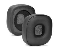 Replacement Major 4 Earpads for Marshall Major IV Wireless On-Ear Headphones Ear Cushion Pads with Protein Leather and Memory Foam, Repair Part (Black)