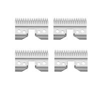 Replacement Metal Blade ，Compatible for Andis,Compatible for Oster， A5 Fast Feed,Compatible for wahl，Compatible for KM， Series Clippers(4 pcs Steel Blade)