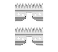 Replacement Metal Blade ，Compatible for Andis,Compatible for Oster， A5 Fast Feed,Compatible for wahl，Compatible for KM， Series Clippers(2 pcs Steel Blade)