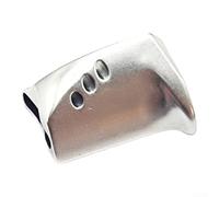 Replacement metal clutch press plate 4g for FOR Metanium, FOR BANTAM, and FOR Antares models, aviation aluminum alloy with five axis CNC integrated molding for precision fit (Left hand silvery)