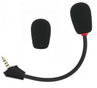 Replacement Mic Compatible with HyperX Cloud Alpha Wireless Gaming Headset - Detachable Noise-Canceling Boom Microphone with LED Mute Indicator Light