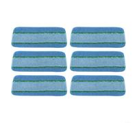 Replacement Microfiber For Pads for Libman for Freedom Spray Mop, Engineered with Three Fiber Types for Enhanced Cleaning Performance, Long Lasting and Washable (6 PACK)