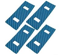 Replacement Microfiber Mop Pad for National NH-VS1415 NH-VS1415 Red Vacuum-Based Floor Mopping Tools (4 PACK)