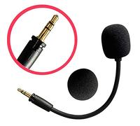 Replacement Microphone 3.5mm Boom Mic Compatible for Turtle Beach Gaming Headphones Detachable Mic for PC Computer Gaming Headsets