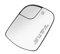 Replacement Mirror Glass For Sienna 2014 2016 2017 2018 2019 2020 Heated Car Side RearView Wing Mirror Glass White 87906-08080 87903-08080 Wing Mirror Lens(Right Passenger Side)