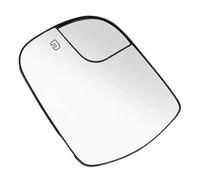 Replacement Mirror Glass For Sienna 2014 2016 2017 2018 2019 2020 Heated Car Side RearView Wing Mirror Glass White 87906-08080 87903-08080 Wing Mirror Lens(Left Driver Side)