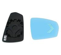 Replacement Mirror Glass For VW For Polo 2002-2020 Five Generation Wide Angle View Wing Mirror Glass Rear Side Rearview Blue Lens With Indicate Light(19-20 heated)