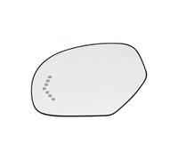 Replacement Mirror Glasses Compatible With Chevrolet For Avalanche For Silverado For Suburban Left&Right Side Heated Wing Mirror Glass Wide Angle Rearview Mirror Accessories(1pc Left)