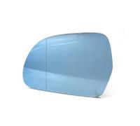 Replacement Mirror Glasses Compatible With For A4 B8 C6 2009-2012 Left Right Side Rearview Side Mirror Glass Lens 8T0857535E 4F0857535AF(Blue Left)