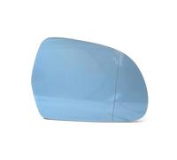 Replacement Mirror Glasses Compatible With For A4 B8 C6 2009-2012 Left Right Side Rearview Side Mirror Glass Lens 8T0857535E 4F0857535AF(Blue Right)