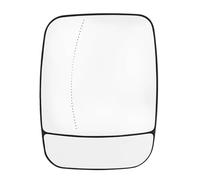 Replacement Mirror Glasses Compatible With Vauxhall For Vivaro 2014-2023 Rearview Mirror Glass Adjustable Angle Clear Vision Wing Mirror Glass Side Rearview Mirror Glass(Left)