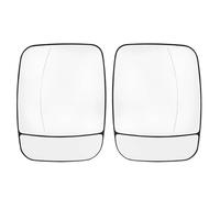 Replacement Mirror Glasses Compatible With Vauxhall For Vivaro 2014-2023 Rearview Mirror Glass Adjustable Angle Clear Vision Wing Mirror Glass Side Rearview Mirror Glass(Right and Left)
