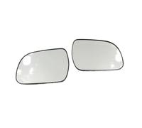 Replacement Mirrors Glass Compatible With For Highlander For Kluger 2007 2008 2009 2010 2011 2012 2013 Rearview Lens Car Heated Side Mirror Glass(PAIR)