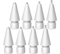 Replacement Mix Tips Designed for Apple Pencil, Upgraded No Wear Out Metal Pencil Tips Compatible with Apple Pencil Pro/ 1st/ 2nd Gen/USB-C Pencil Tip(8 PCS)