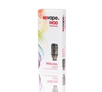 Replacement MOD Electronic Cigarette Coils 0.5ohM, Pack of 3 88Vape 50W MOD E-Cigarette Coils (No Nicotine/Nicotine Free)