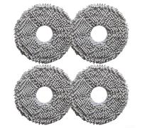 Replacement Mop Cloth for Conga 20090 ProAI InfinitySoap Cut&Spa and PVCRAC 7790 Vacuum Models, Microfiber Material for Effective Cleaning (4 PACK)