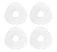 Replacement Mop Cloth For Narwal For Freo X10 Pro Yjcc027 Robot Vacuum Cleaner Washable Microfiber Pad Hygienic Floors In For Pet Homes 4 Pack Set(4 PACK)