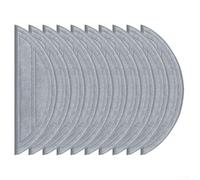 Replacement Mop Cloth for Q10 S5 / Q10 VF / Q10V Series, Microfiber Washable Cleaning Pad Compatible with Q10 S5+ Q10 VF+ Q10V+ Robot Vacuu(10 Pack)