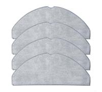 Replacement Mop Cloth for Vyzzle D10 Robotic Vacuum Cleaner Fits V20 Eve S Models Microfiber Mop Cloths Available in Packs of 4 or 10 (4 PACK)