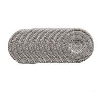 Replacement Mop Cloth Kit for Cecotec For Conga 15090 16090 AI SpinArm Home & Wash, Microfiber Mop Pads, 4 or 10 Pieces Suitable for Vacuum Cleaner Mop Function (10 Pack)