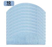 Replacement Mop Cloth Kit for Laresar Mars 01 & For Lubluelu Robot Vacuum Cleaner 4/10 Count (10 PACK)
