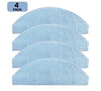 Replacement Mop Cloth Kit for Laresar Mars 01 & For Lubluelu Robot Vacuum Cleaner 4/10 Count (4 PACK)