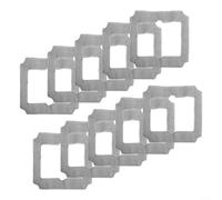 Replacement Mop Cloth Pads for ECOVACS For WINBOT MINI Spare Parts Accessories with, Washable Design and High Absorption 4 or 10 Pieces (10 PACK)