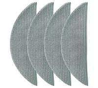 Replacement Mop Cloth Rag for Lydsto R5 R5D Robot Vacuum Cleaner 10 Pack Microfiber Pads to Maintain Clean Floors and Support Easy Attachment (4 PCS-Grey)