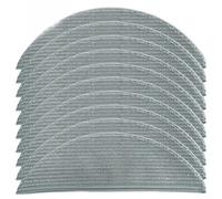 Replacement Mop Cloth Rag for Lydsto R5 R5D Robot Vacuum Cleaner 10 Pack Microfiber Pads to Maintain Clean Floors and Support Easy Attachment (10 PCS-Grey)