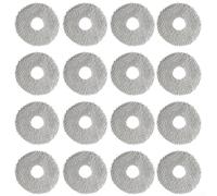 Replacement Mop Cloths Compatible with For Xiaomi For Mijia B116 and X20 PLUS Robot Vacuum Cleaner - Snaps On Without Tools (16pcs)