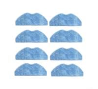 Replacement Mop Cloths for 360 for s8 Plus for miwhole M8 for lite for ezviz RE4 for re5 Dynaking R21 for polaris PVCRDC 5002 Robot Vacuum Washable Microfiber Pads 6 Pack(8pcs)