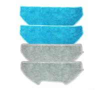 Replacement Mop Cloths For BObsweep Pet Vacuum Cleaner 4 Or 10 Piece Microfiber Cleaning Pads For Optimal Floor Care(4 PACK)