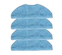 Replacement Mop Cloths for For EUREKA and For Dynaking Vacuums, 4 or 10 Piece Kits Available (4 PACK)